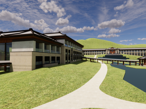 Homes and care center -A3 3D Model