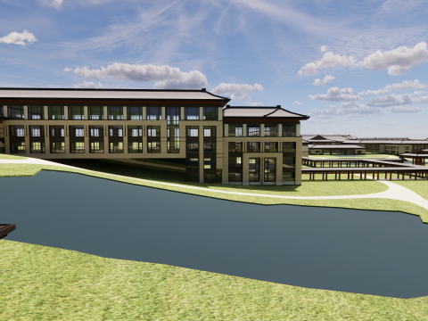 Homes and care center -A3 3D Model