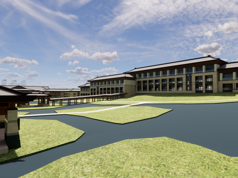 Homes and care center -A3 3D Model