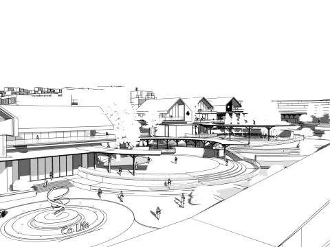 Homes and care center -A5 3D 模型