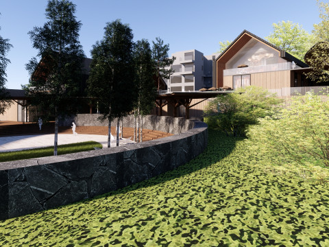 Homes and care center -A5 3D 模型