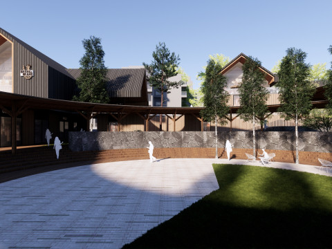 Homes and care center -A5 3D 模型