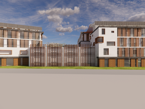 Homes and care center -A7 3D 모델