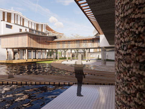 Homes and care center -A7 3D 모델