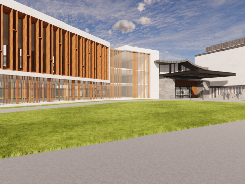 Homes and care center -A7 3D 모델