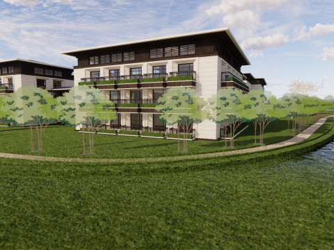 Homes and care center -A8 3D Model