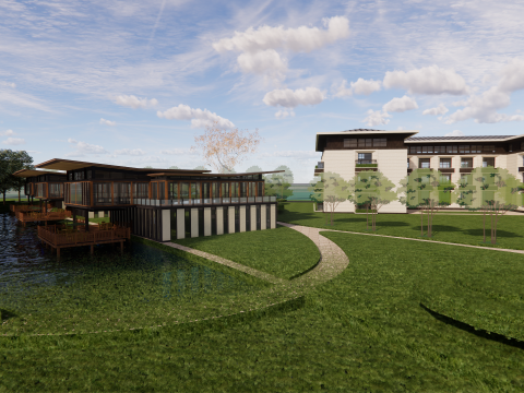 Homes and care center -A8 3D Model