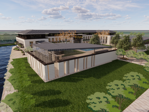 Homes and care center -A8 3D Model