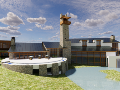 Homes and care center -A10 3D 모델