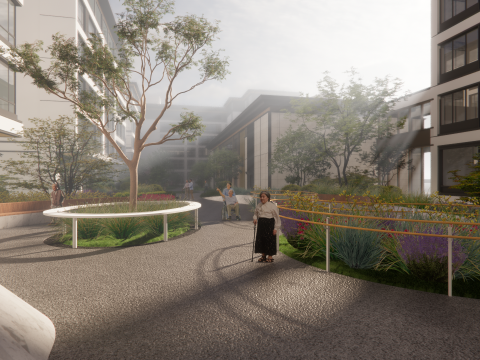 Homes and care center -A12 Modelo 3D