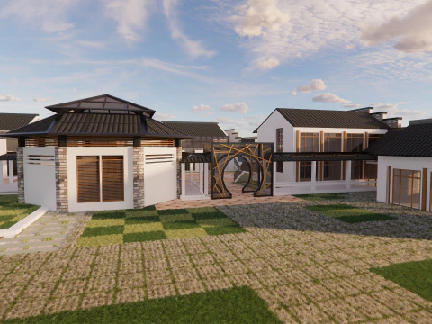 Homes and care center -A16 3D Model