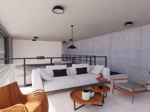 Container coffee shop-3 3D 模型