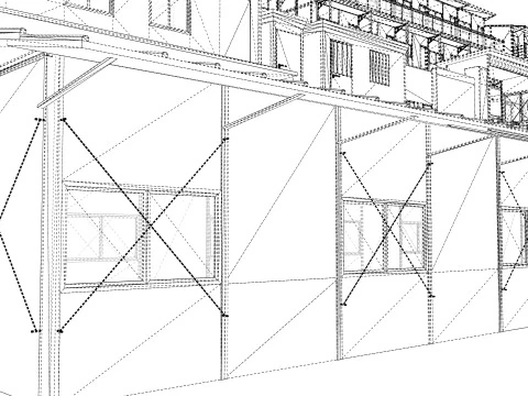 Portable Construction Site Building -A1 3D Model