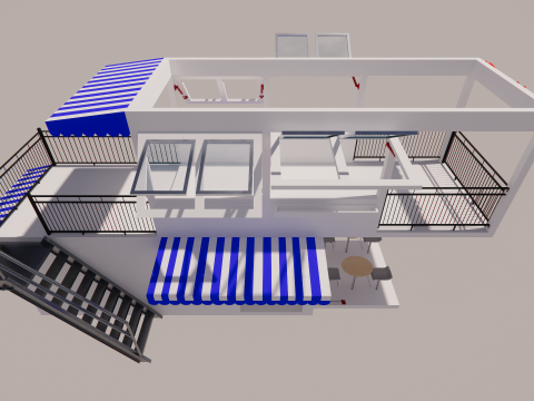 Container coffee shop-19 3D Модель
