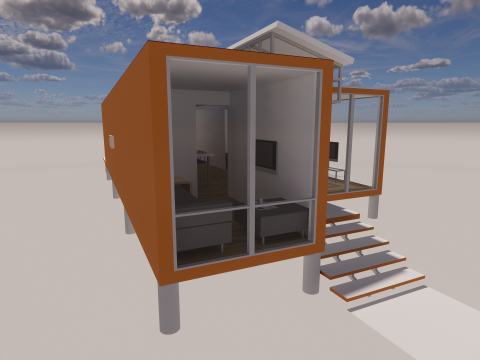 Container coffee shop-20 Model 3D