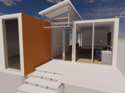 Container coffee shop-20 3D Model