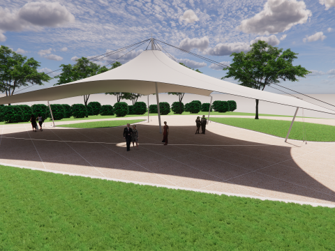 Tensile Structures Collection -A1 3D Модель