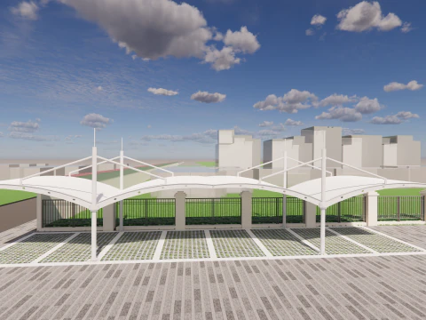 Tensile Structures Collection -A3 3D Model