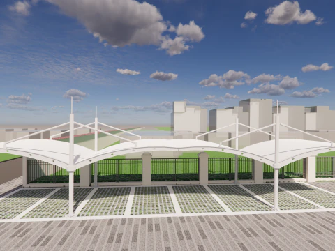 Tensile Structures Collection -A3 3D Model
