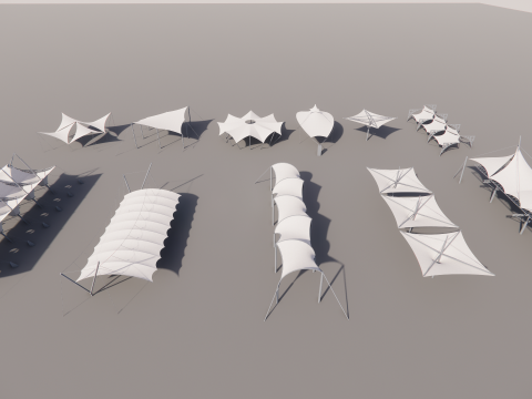 Tensile Structures Collection -A4 3D 模型