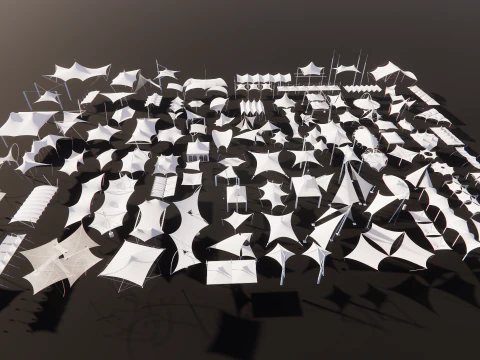 Cole&ccedil;&atilde;o de Estruturas El&aacute;sticas -A6 Modelo 3D