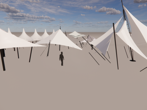 Tensile Structures Collection -A8 Model 3D