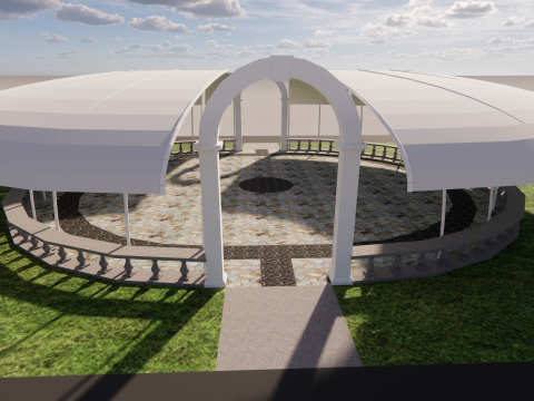 Tensile Structures Collection -A9 3D Model