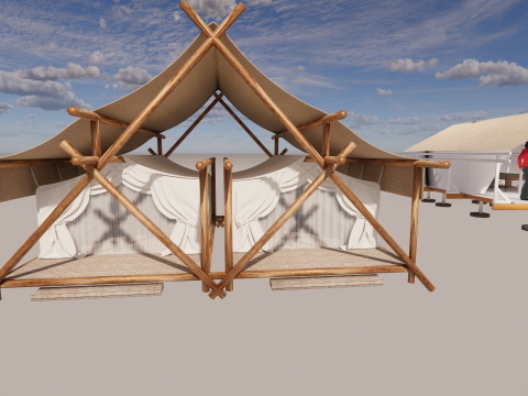 Tensile Structures Collection -A10 3D Model