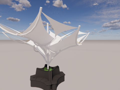 Tensile Structures Collection -A11 3D Model