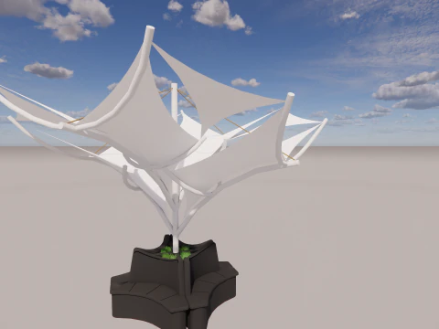 Tensile Structures Collection -A11 3D Model