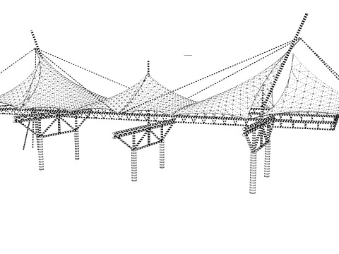 Tensile Structures Collection -A11 3D Model