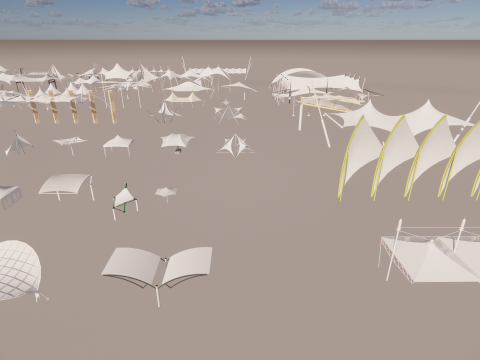 Tensile Structures Collection -A12 3D Model
