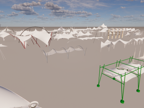 Tensile Structures Collection -A12 3D Model