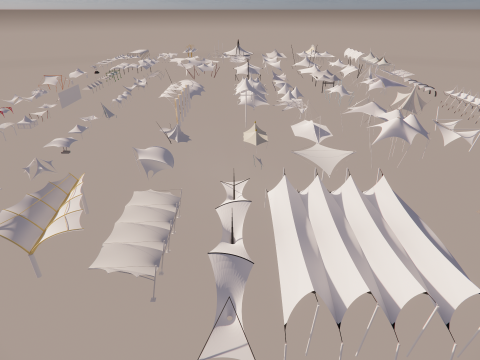 Tensile Structures Collection -A12 3D Model