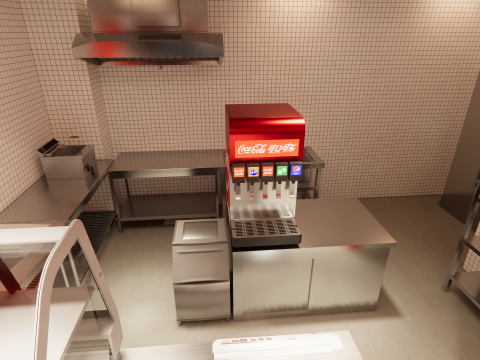 Fast Food Restaurant -A4 3D Model