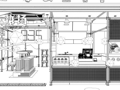 Fast Food Restaurant -A6 3D Model