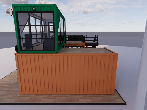 Container coffee shop-22 Modelo 3D