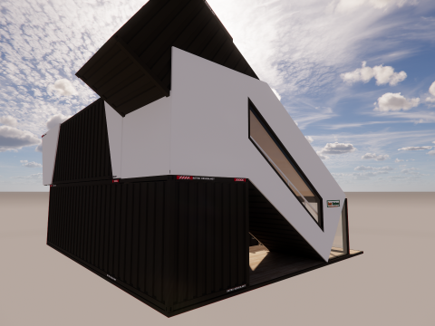 Container coffee shop-23 Modèle 3D