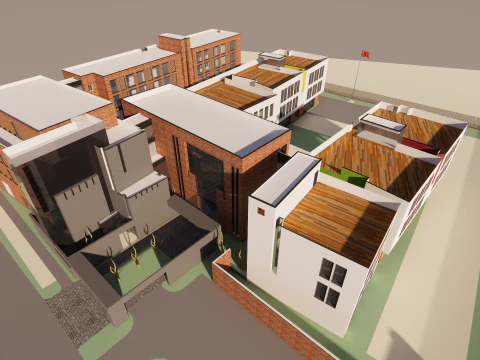 University School-B1 3D Model