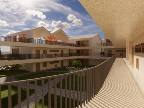 Primary School and Kindergarten -B1 3D 模型