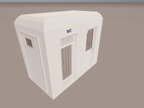 Public Restroom Building -B10 Modello 3D