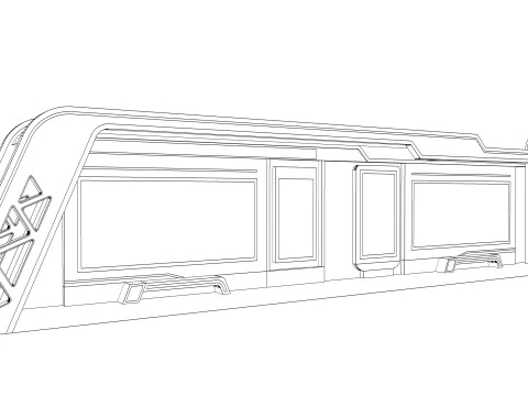 Bus Stop Collections -B3 3D Model