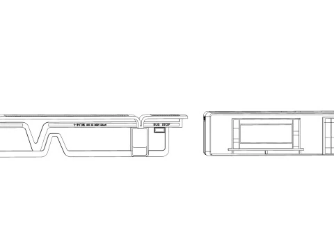 Bus Stop Collections -B10 3D Model