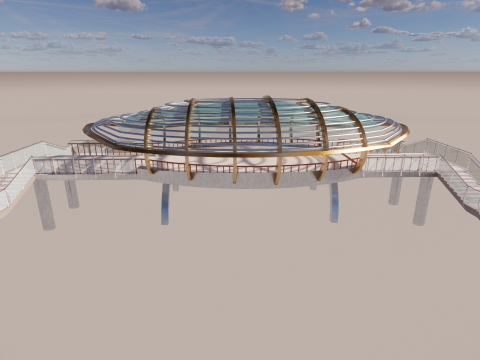 Pedestrian Bridge -A8 Modèle 3D