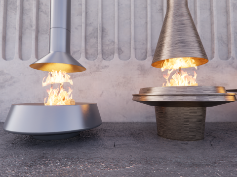 Collection Fireplace -B2 Modelo 3D
