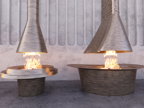 Collection Fireplace -B2 Modelo 3D