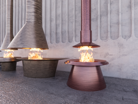 Collection Fireplace -B2 Modelo 3D