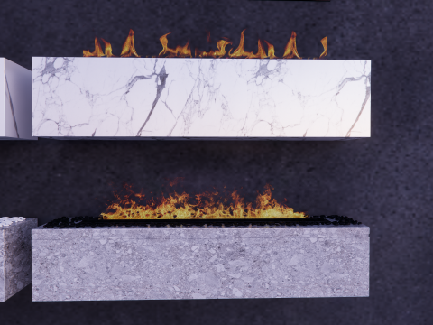 Bio fireplaces -B4 3D 모델