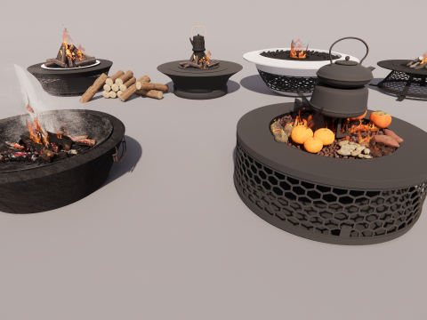 Outdoor Fire Pits -B9 3D 모델