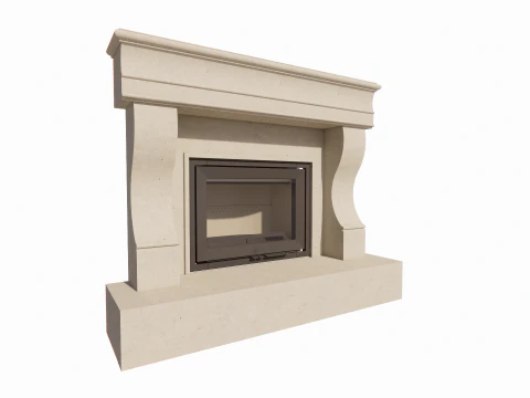 Sammlung Kamin -B11 3D Modell